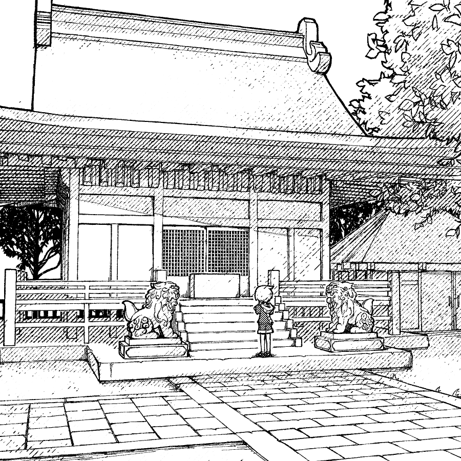 千々姫神社その2
入口から参道をまっすぐ進んだ先の、ご社殿と側にある蔵。左にも同じようなものがあるけど右側は外からは木で見えにくい位置にあって、多分神社を頼って来る曰く付きの物品が入ってる 