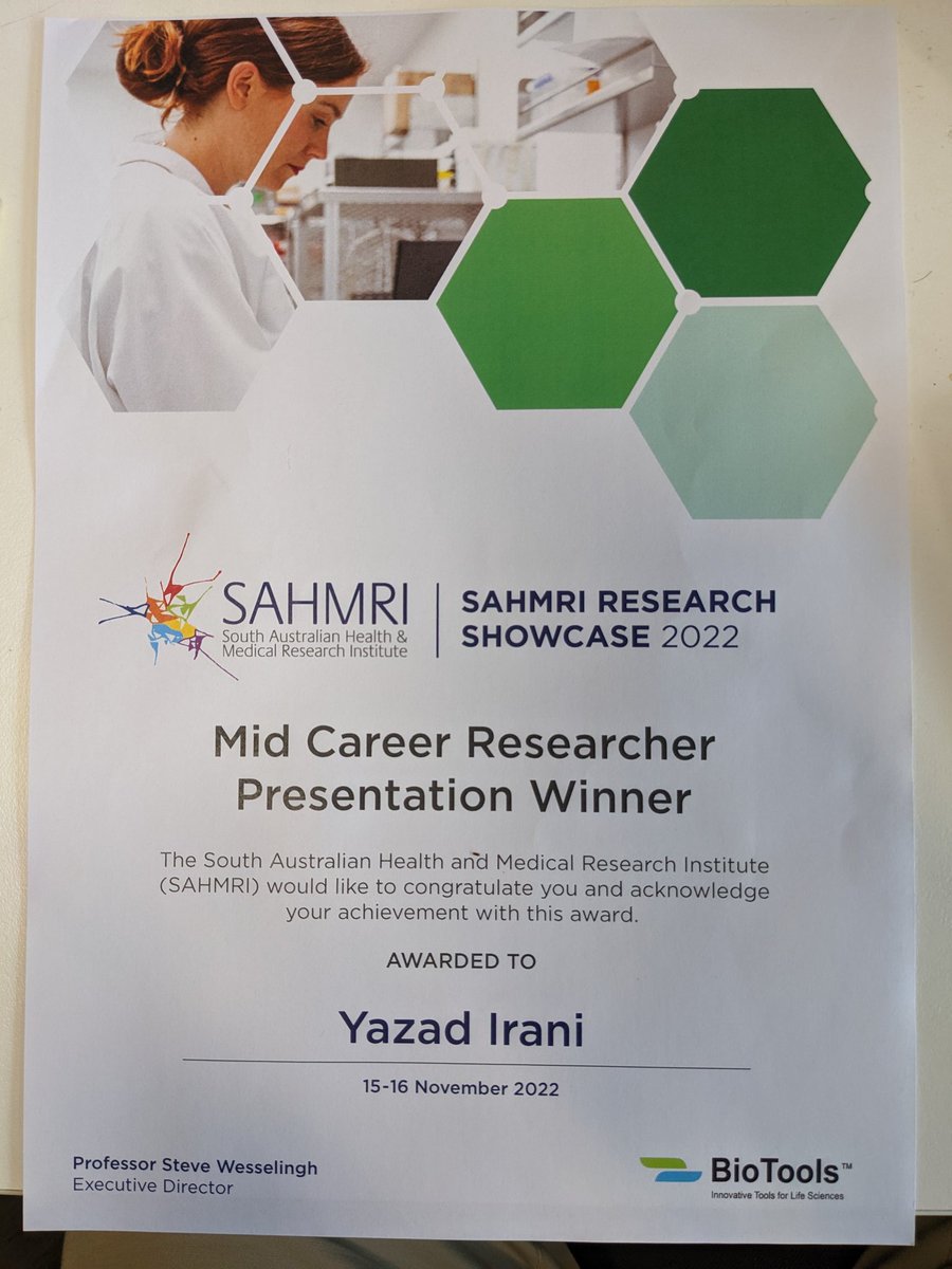 Yaz_Sci's tweet photo. Must have done a half decent job π #SAHMRIShowcase https://t.co/TJOEqLl3WX