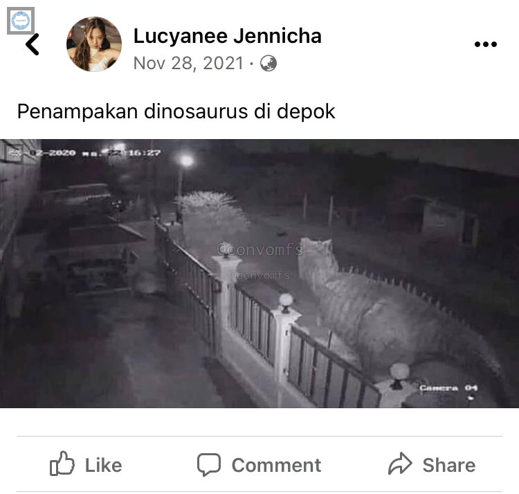 convomfs's tweet photo. 💭 guys emang bener ya pernah ada dinosaurus di depok? https://t.co/ntKz7YBawb
