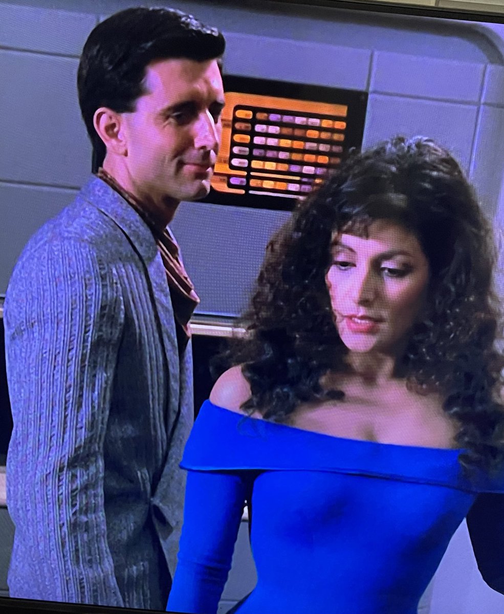STARDATE2338's tweet photo. Using PlutoTV to watch TNG and the worst episode comes on.😭 I was so creeped out by this originally I went on an Internet Research hole trying to figure out why it was so yucky. https://t.co/aaV5pQMqht