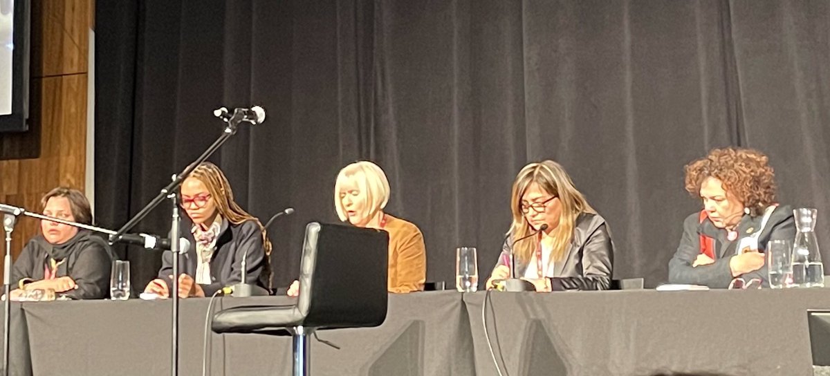 Investment in education is the most important investment for closing the gender gap <a href="/RagnhildLied/">Ragnhild Lied</a> at #4WWC #ituc22 <a href="/UnioNorge/">Unio</a> <a href="/eduint/">Education International</a>