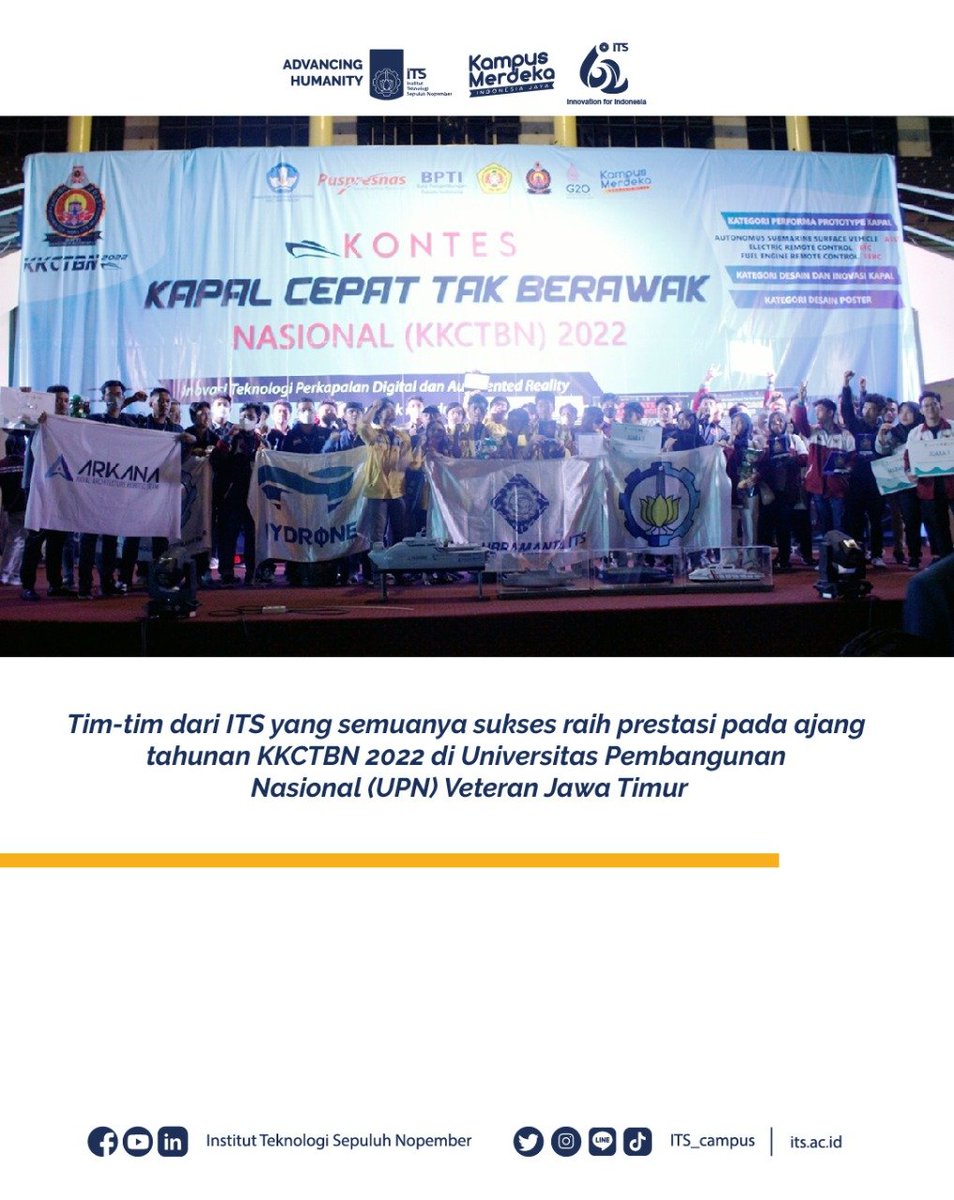 its_campus's tweet photo. Simak berita selengkapnya di https://t.co/faUnKisXYG
#ITSCampus
#ITSSurabaya
#KKCTBN2022
#Puspenas
#NawasenaITS
#HSSV
#AugmentedReality https://t.co/GWHUKWBMyO