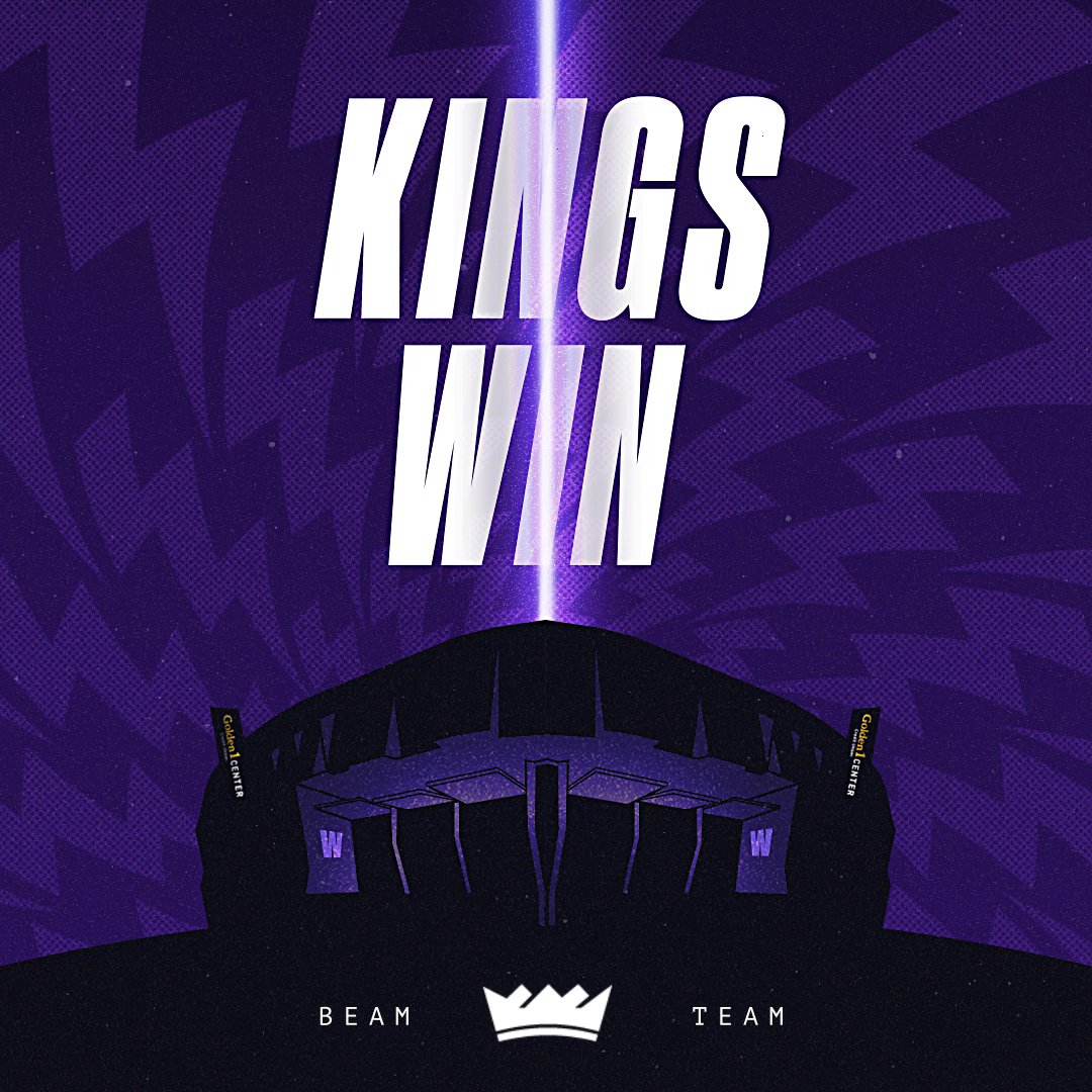 Sacramento Kings on X: LIGHT THE DAMN BEAM! #BeamTeam