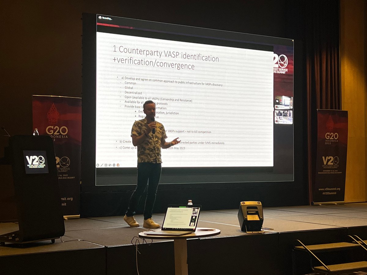 Malcolm Wright shares the consensus on the Global Alignment workshop. 

More information will be in the post #v20summit report.