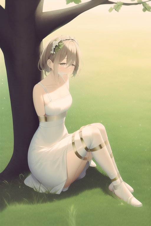 もうちょっとでできそうなのにできない、木に縛り付けるってこと。