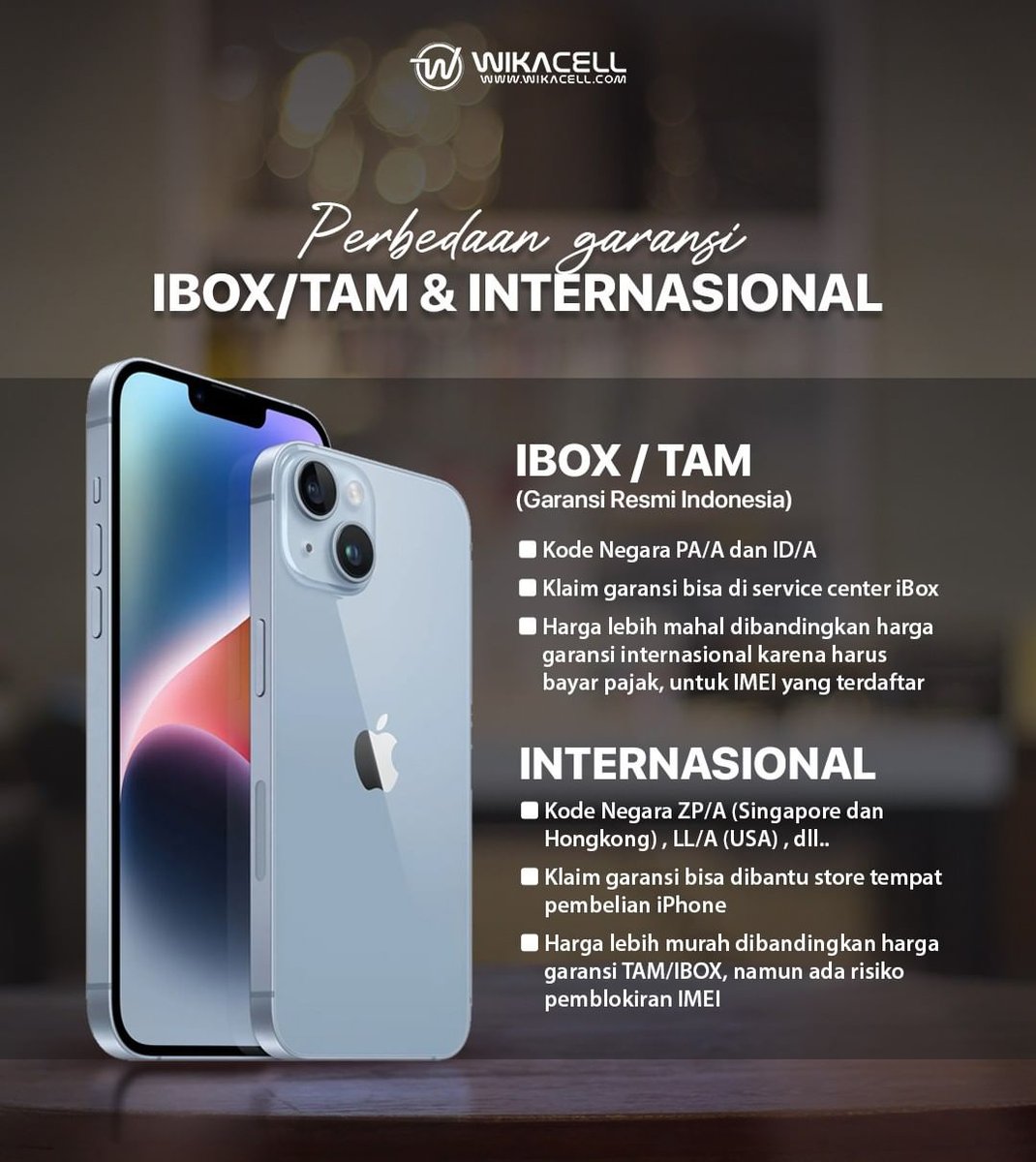 MiKa kasih info sedikit tentang perbedaan Garansi Resmi Indo dan Garansi Resmi Internasional 😊
#IMEI 

<a href="/yusufgunawan/">Yusuf Gunawan</a> <a href="/kepanjen_kita/">#WalikotaKepanjen</a> <a href="/teddykusumaw/">Teddy Kusumawirawan</a>