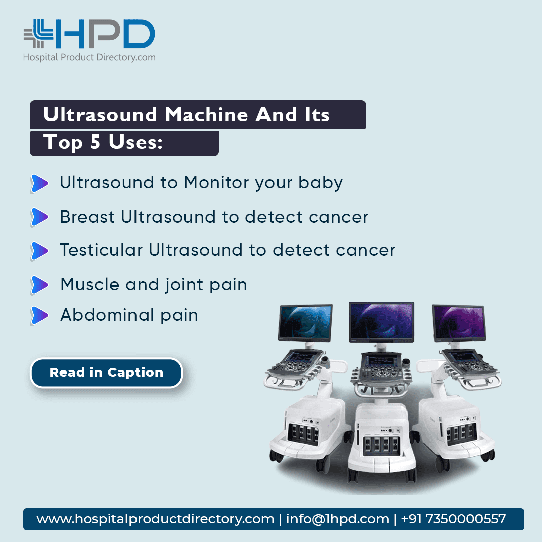 hosproducthub's tweet photo. The medical team uses the ultrasound machine to
Create images of organs inside the body that can be examined.
Know More about Ultrasound Machine: https://t.co/rSFcY46AdX
#usgmachine
#ultrasoundmachin
#sonographymachine https://t.co/EmaIMWOYym