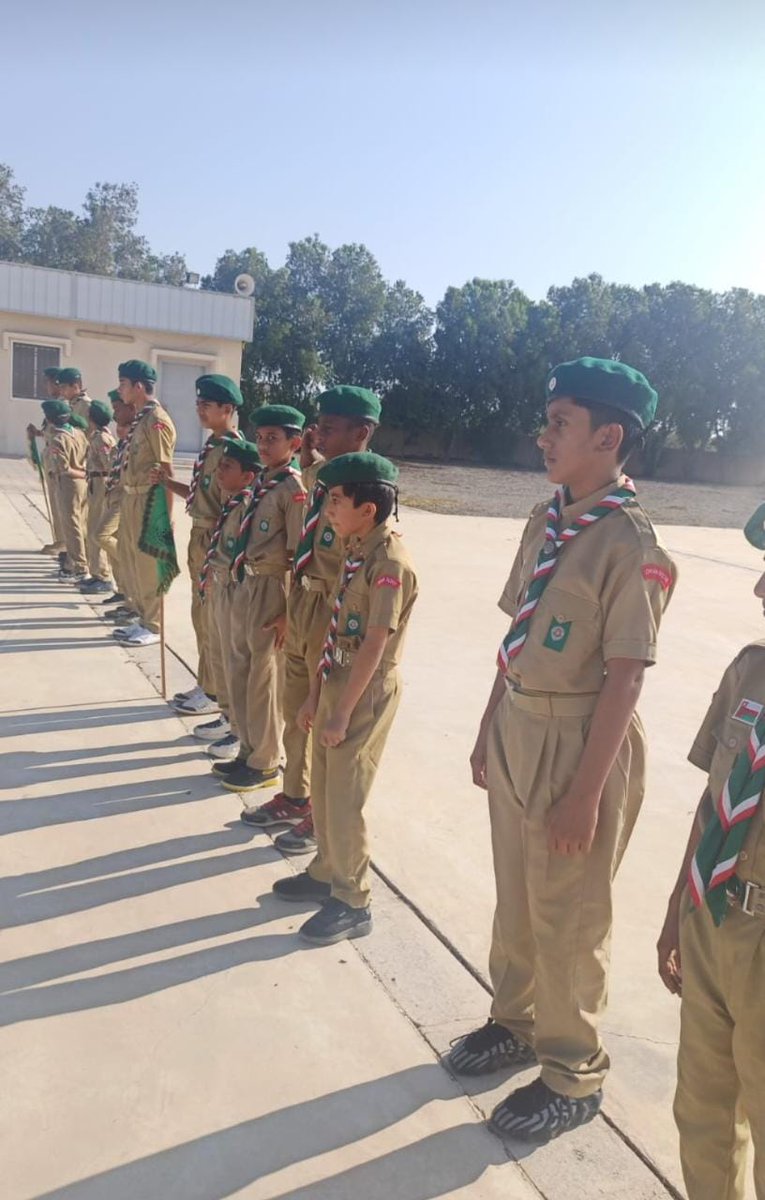 العريف الأول ومساعده يشاركون في ملتقى القيادات الطبيعة لمرحلة الكشافة والكشاف المتقدم في المخيم الكشفي الدائم بمخيلف