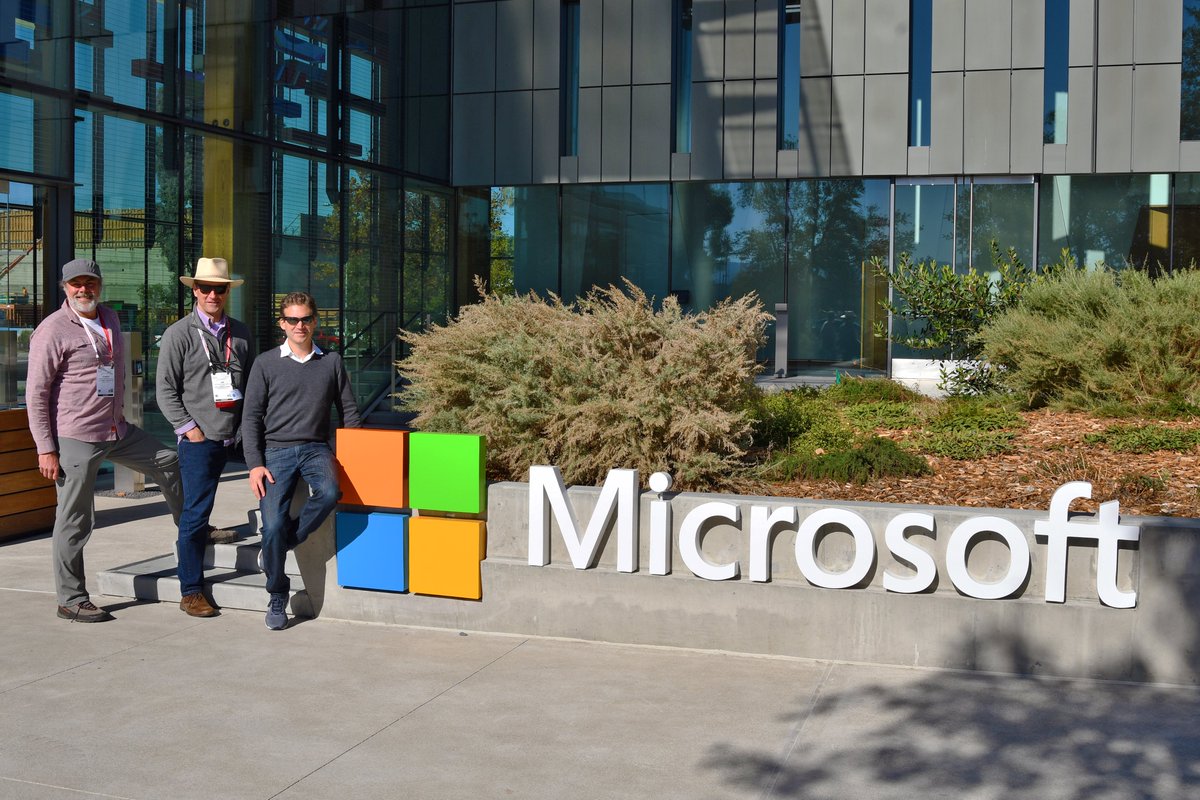 This week during #ASLA2022 John Leys <a href="/SherwoodEng/">Sherwood Engineers</a> co-led a tour of the <a href="/Microsoft/">Microsoft</a>  Silicon Valley campus with Jim Stickley <a href="/wrtdesign/">WRT</a>  and Joe Howard of HT Harvey. The campus is certified LEED Platinum and designed to achieve net zero non-potable water certification under LBC