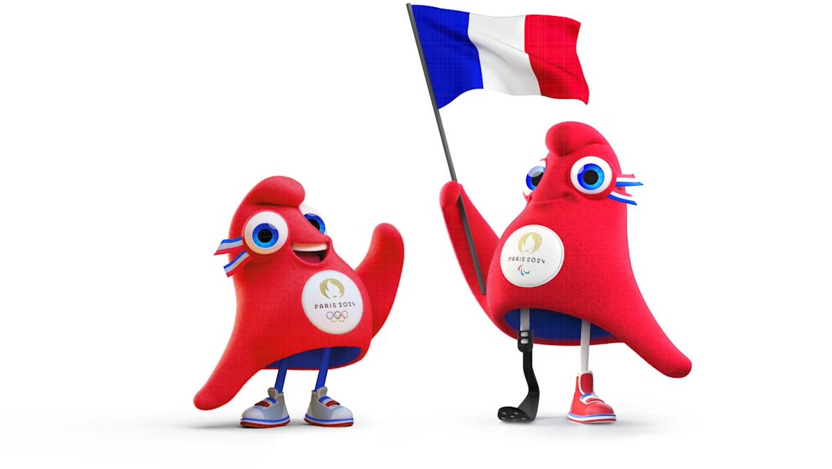 aquatics_uz's tweet photo. ⚡️Meet the Olympic and Paralympic Friges. All about the mascots of #Paris2024 

The mascots of the Olympic and Paralympic Games are presented in Paris, a little over 600 days remain before the start of which. https://t.co/a6Q5w9ctih