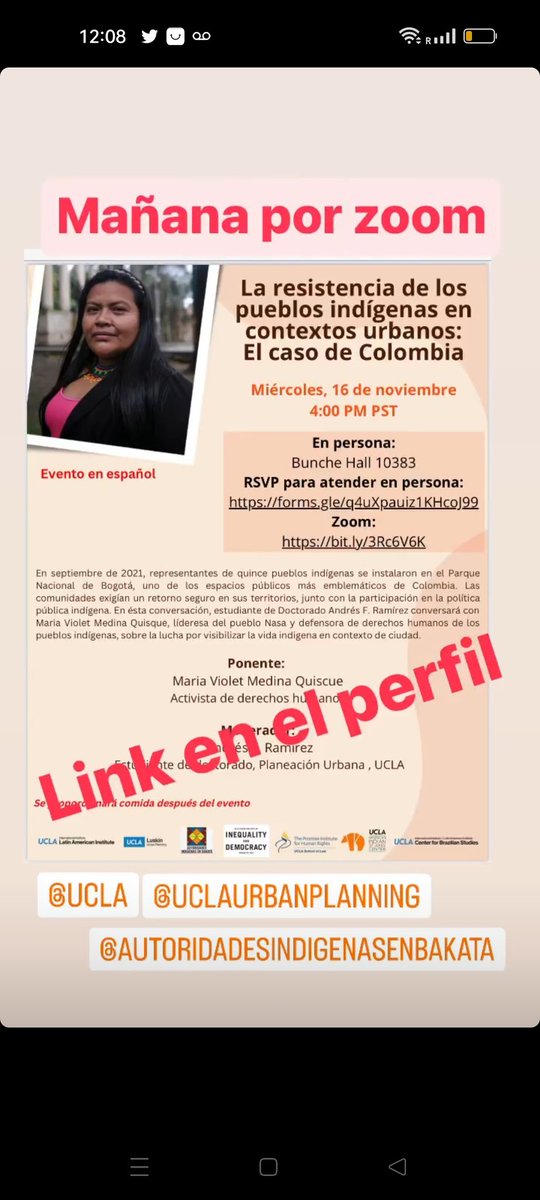 Autoridades Indigena en Bakata tweet media