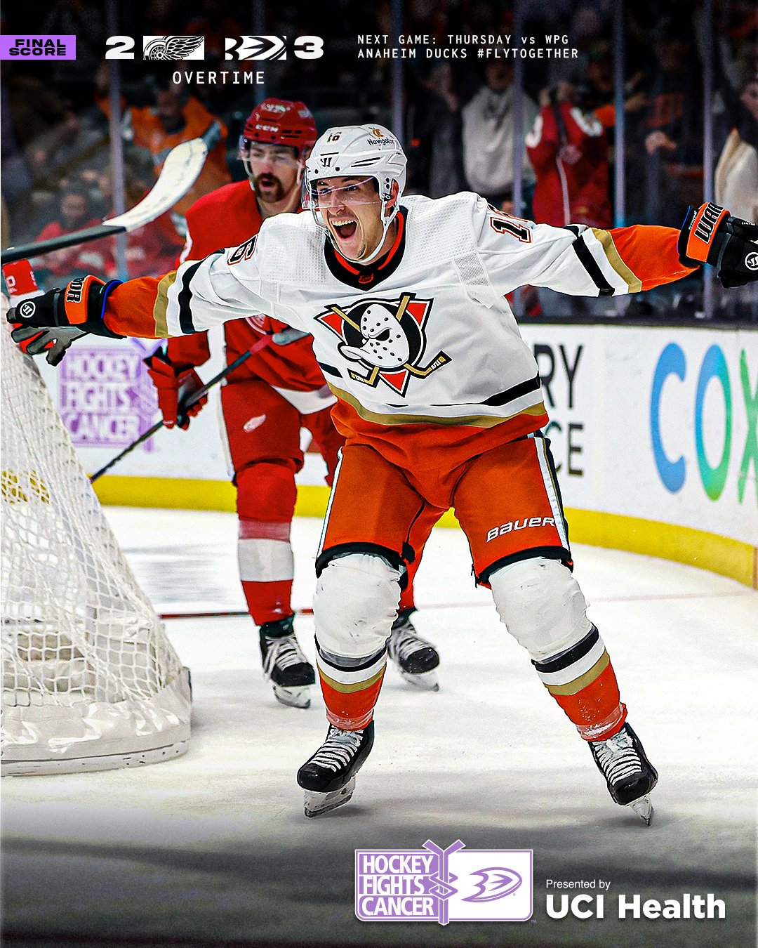 The quack is back for the Anaheim Ducks, sparking a surge of