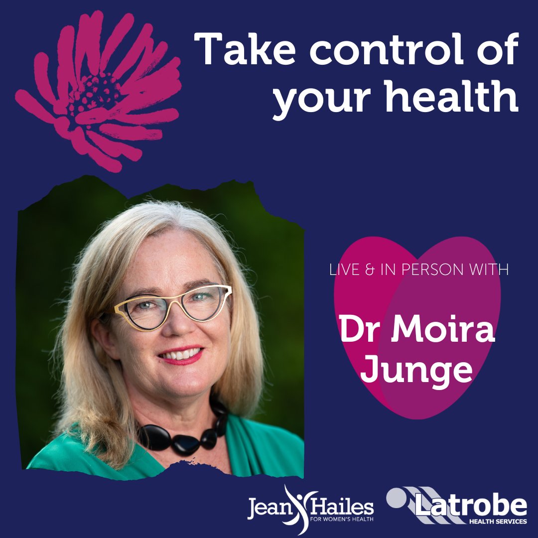 Sleep Health Foundation (@shfaustralia) on Twitter photo SHF is once again teaming up with <a href="/JeanHailes/">Jean Hailes</a> and Latrobe Health Services to bring you an in-person event with CEO, Dr <a href="/MoiraJunge/">Dr Moira Junge</a> about how to "Take Control of Your Health."
Details: Fri Nov 25 10.30am-12.30pm at Gippsland Performing Arts Centre
Tickets: trybooking.com/events/landing… SHF is once again teaming up with <a href="/JeanHailes/">Jean Hailes</a> and Latrobe Health Services to bring you an in-person event with CEO, Dr <a href="/MoiraJunge/">Dr Moira Junge</a> about how to "Take Control of Your Health."
Details: Fri Nov 25 10.30am-12.30pm at Gippsland Performing Arts Centre
Tickets: trybooking.com/events/landing…
