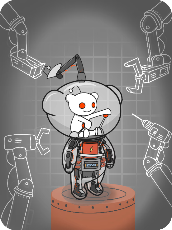 realminiboss's tweet photo. RDT832, the latest robot model that allows users to safely browse the internet. Now with 8 hours of battery life, users can now surf the internet longer and with more confidence.

Alt Account. Reimagined by Midjourney

https://t.co/ltqHcJ9Kq6 https://t.co/BbHcEYUKX7