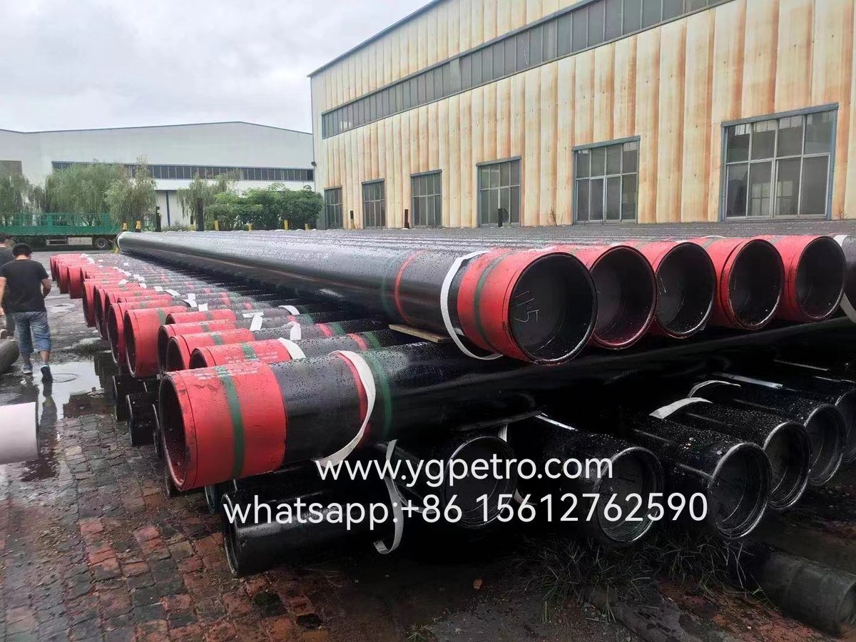 Wangqing367's tweet image. Oil casing for sale
#oilcasing #oiltube #casing #oilpipe #drillingmachine #oilfield #oildrilling  #drillingtools #drilling 
Any friends in need please contact me
Whatsapp:+86 15612762590
Wechat:+86 16632782590
Email:winona@ygpetro.com