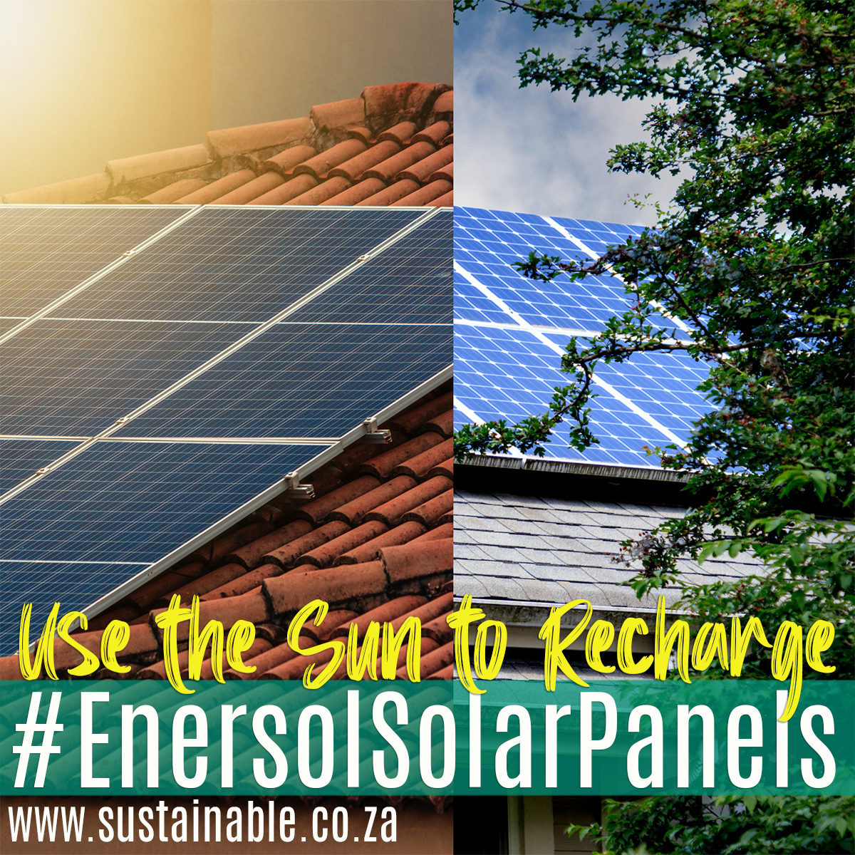 Sustainablecoza's tweet photo. We have a wide range of Enersol Solar Panels available in Mono- and Polycrystalline for both grid-tie and off-grid applications. Use the sun to recharge now.
Find out more: https://t.co/Z7zWhKIK1f
#Enersol #SolarPanels #SolarSouthAfrica #LoadShedding #Sustainable https://t.co/OnvZgysMSO