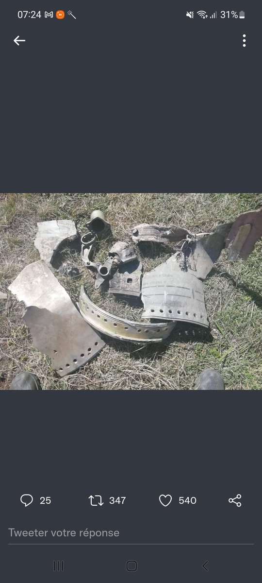 claireBobin's tweet photo. Pologne ...incident S 300 ukr... https://t.co/VcJqpxOJlX