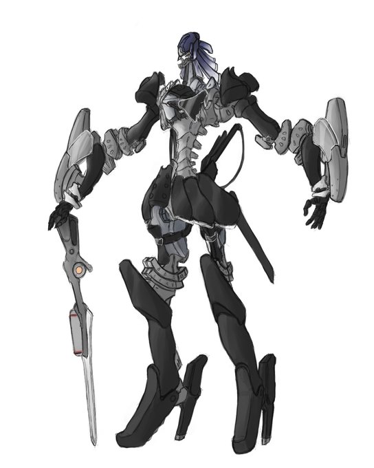 アサルトファンアート、ロクなの描いてない 