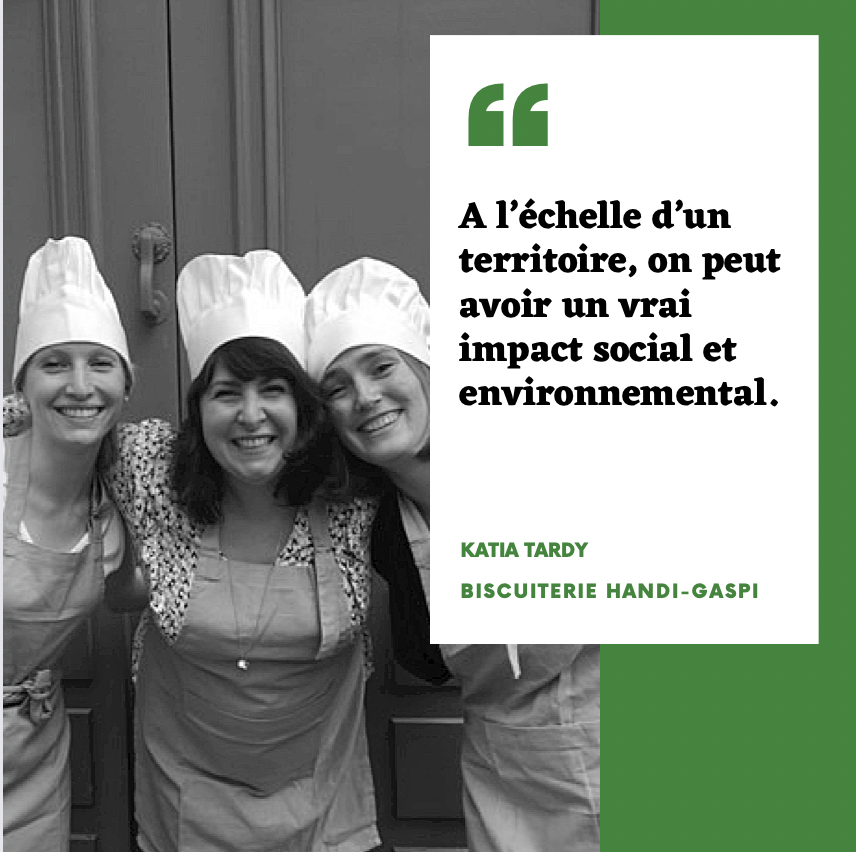 La biscuiterie nantaise Handi-Gaspi concilie #antigaspillage et insertion de travailleurs en situation de #handicap. Elle ambitionne de dupliquer ce modèle grâce à un maillage de biscuiteries locales travaillant des ingrédients #locaux. 

👉bit.ly/3TGtDW1

#madeinFrance