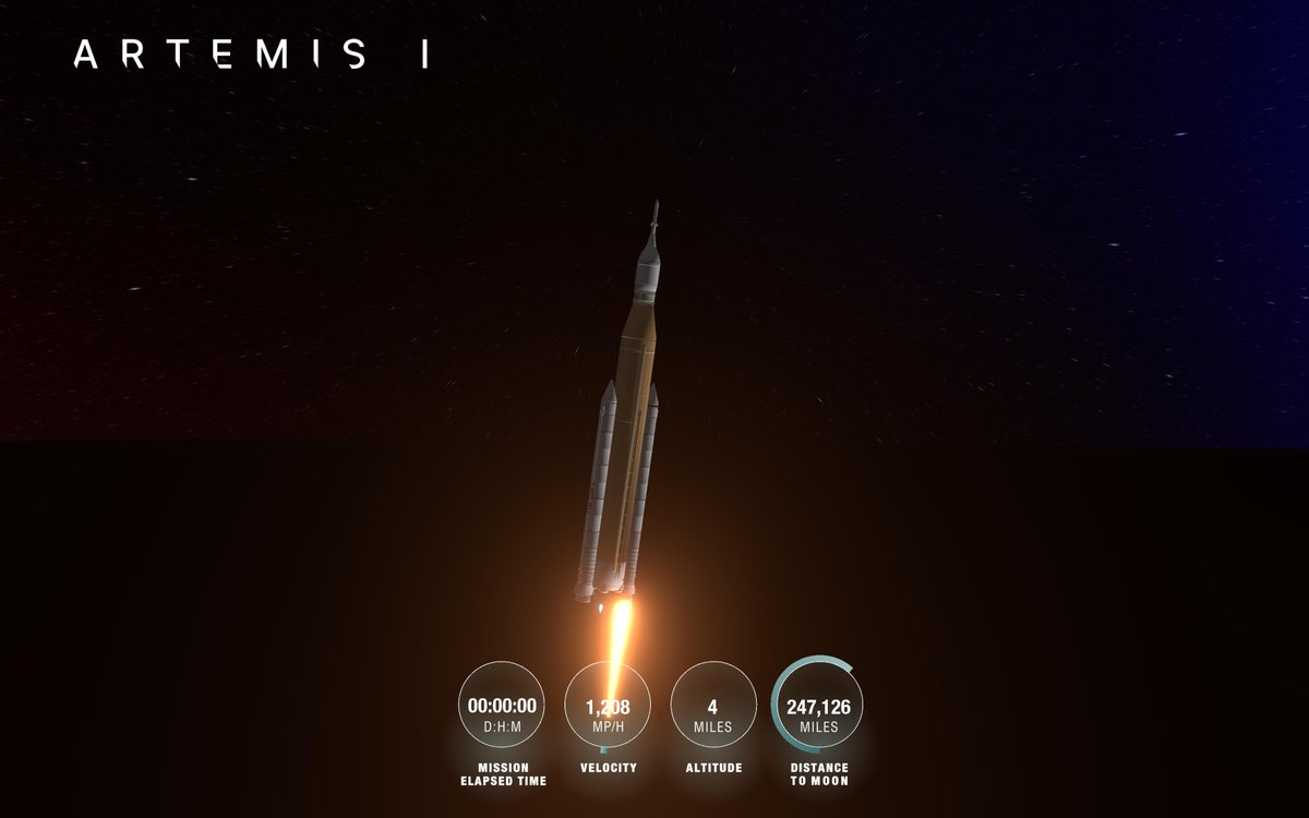 NASA_Orion's tweet image. Artemis I has launched!