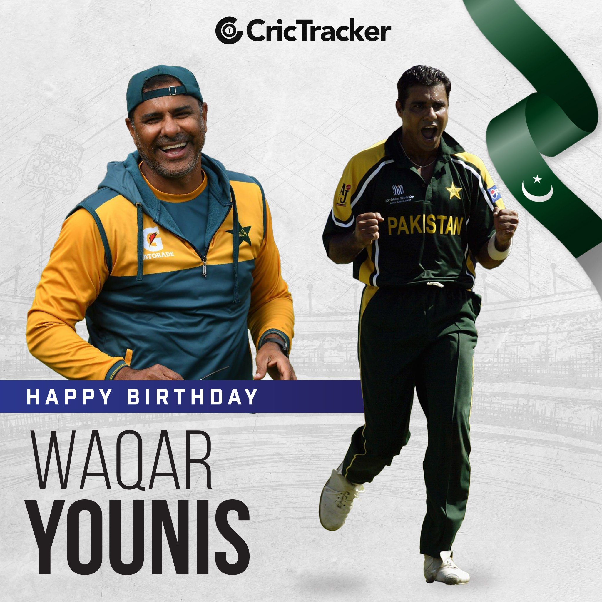 Waqar Younis turns 51 today. Wishing the Pakistan legend a very happy birthday. 