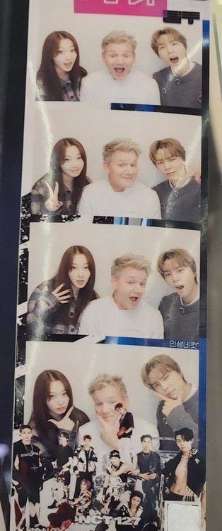 RT @aespanim: giselle took pics with gordon ramsay and nct’s johnny at the new kwangya store 

cr. myark82 https://t.co/tLmLCy29zW