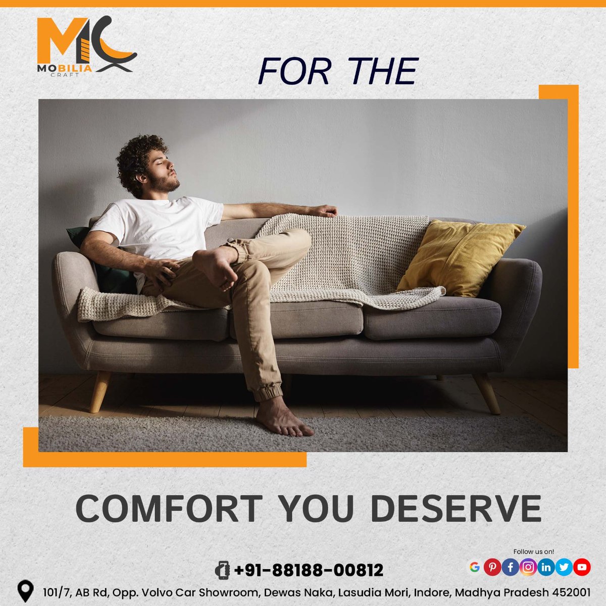 mobiliacraft1's tweet photo. For The Comfort You Deserve
 
.
.
#livingroom #interiordesign #interior #homedecor #home #design #livingroomdesign #interiordesigner #luxury #interiorstyling #interiordecor #furnituredesign #living #kitchen #designer #handmade #style #mobiliacraft  #indore https://t.co/1FmyREyM5s