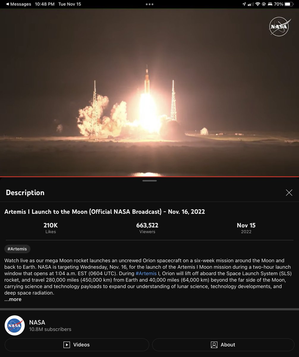 dddiaz1's tweet photo. Always cool to see! Excited to see #NASA heading back to the moon! 🚀🚀🚀 #Artemis https://t.co/8qTdd3FHwP