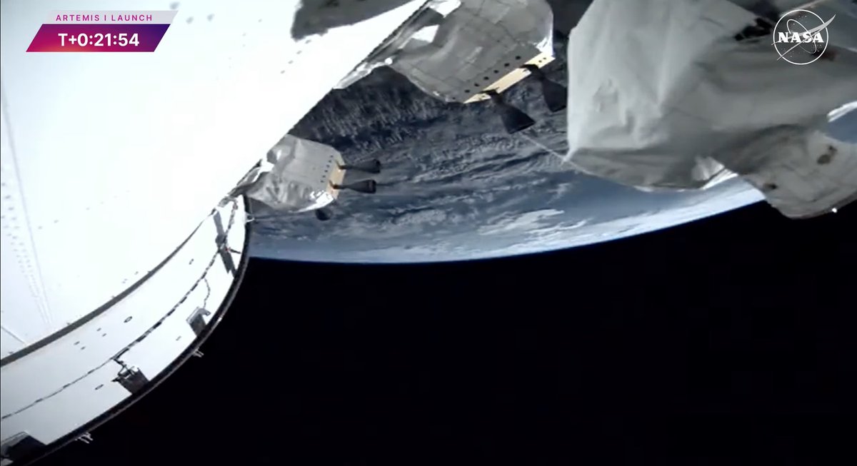 Nice one here with Earth #Artemis1