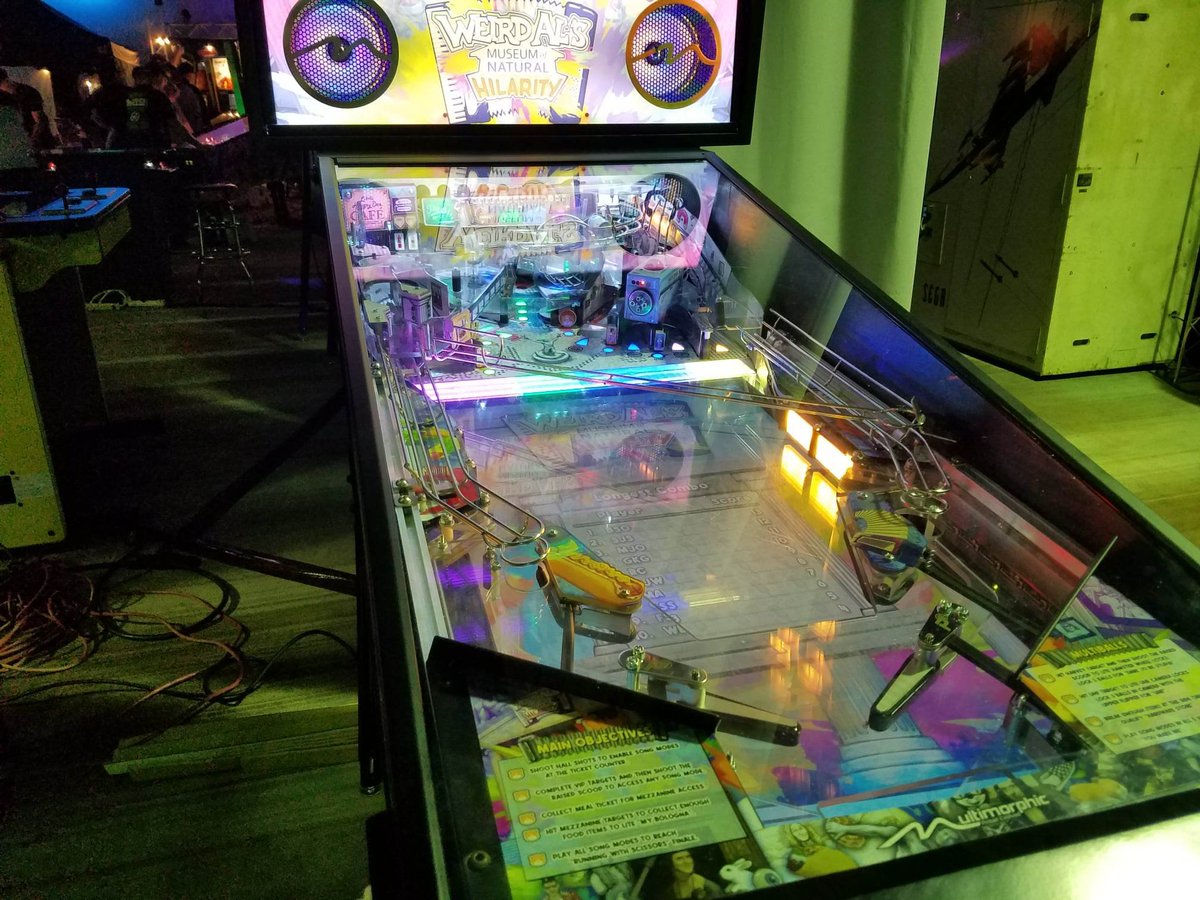 A. T. Gonzalez on Twitter "More Weird Al pinball. I am very satisfied