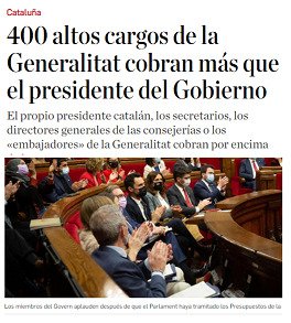 C_JCataluna's tweet photo. Y sirve de algo semejante despilfarro? O con arruinar y separar ya justifican sus sueldazos? https://t.co/g5fNZYWMlg