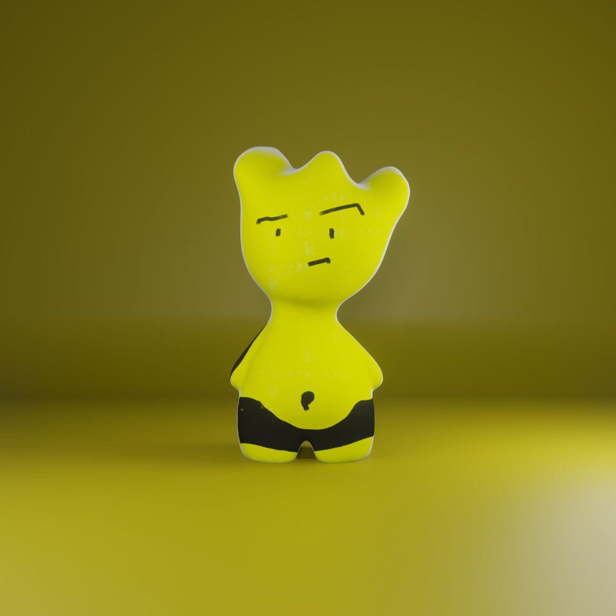 GM! GM!
Sometimes you just need to go to sleep and let a new day begin. By <a href="/JankowiakAdrian/">Adrian Jankowiak</a> 
#africhibi
#imasunzu
#3dart