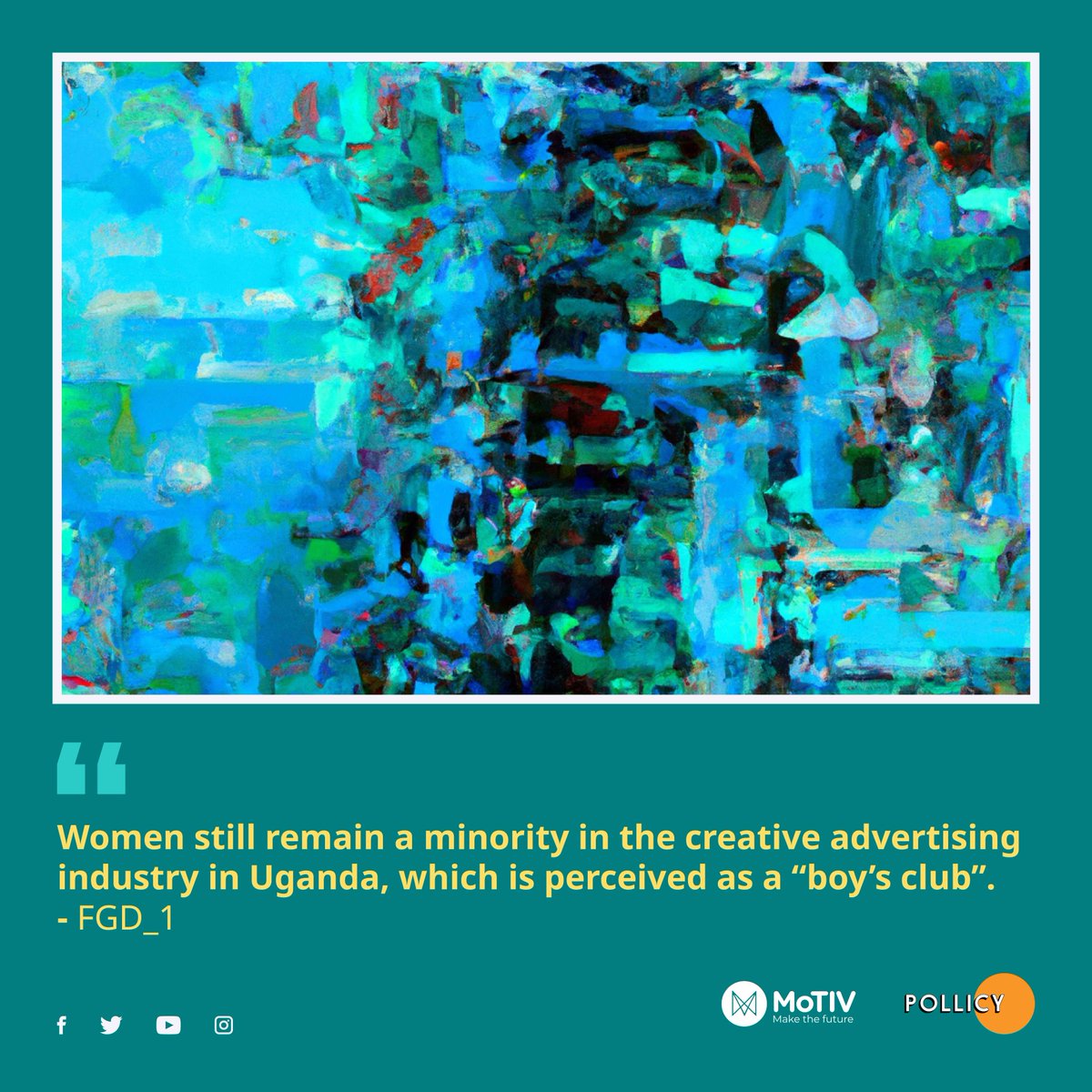 PollicyOrg's tweet photo. The digital Creative Industries in Uganda cannot survive without #women. Want to know how this "boy's club" can be transformed to be more inclusive? Check out this report by @ZulfaBobina.
๐: https://t.co/XaPqvEhDDF #DigitalCreativesUG https://t.co/Ex25a64iyc