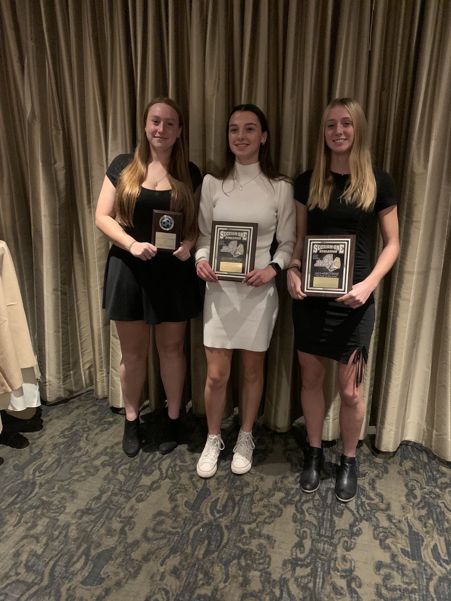 Mahopac Girls Soccer (@pacgirlssoccer) on Twitter photo Congratulations to these ladies on the post season honors they received last night!
Piper Klammer: All Section and Player of the year!
Katie Watts: All Section
Jess Sterbens: All Section HM
<a href="/Mahopac_AD/">Mahopac Athletics</a> <a href="/MahopacSchools/">Mahopac Schools</a> Congratulations to these ladies on the post season honors they received last night!
Piper Klammer: All Section and Player of the year!
Katie Watts: All Section
Jess Sterbens: All Section HM
<a href="/Mahopac_AD/">Mahopac Athletics</a> <a href="/MahopacSchools/">Mahopac Schools</a>