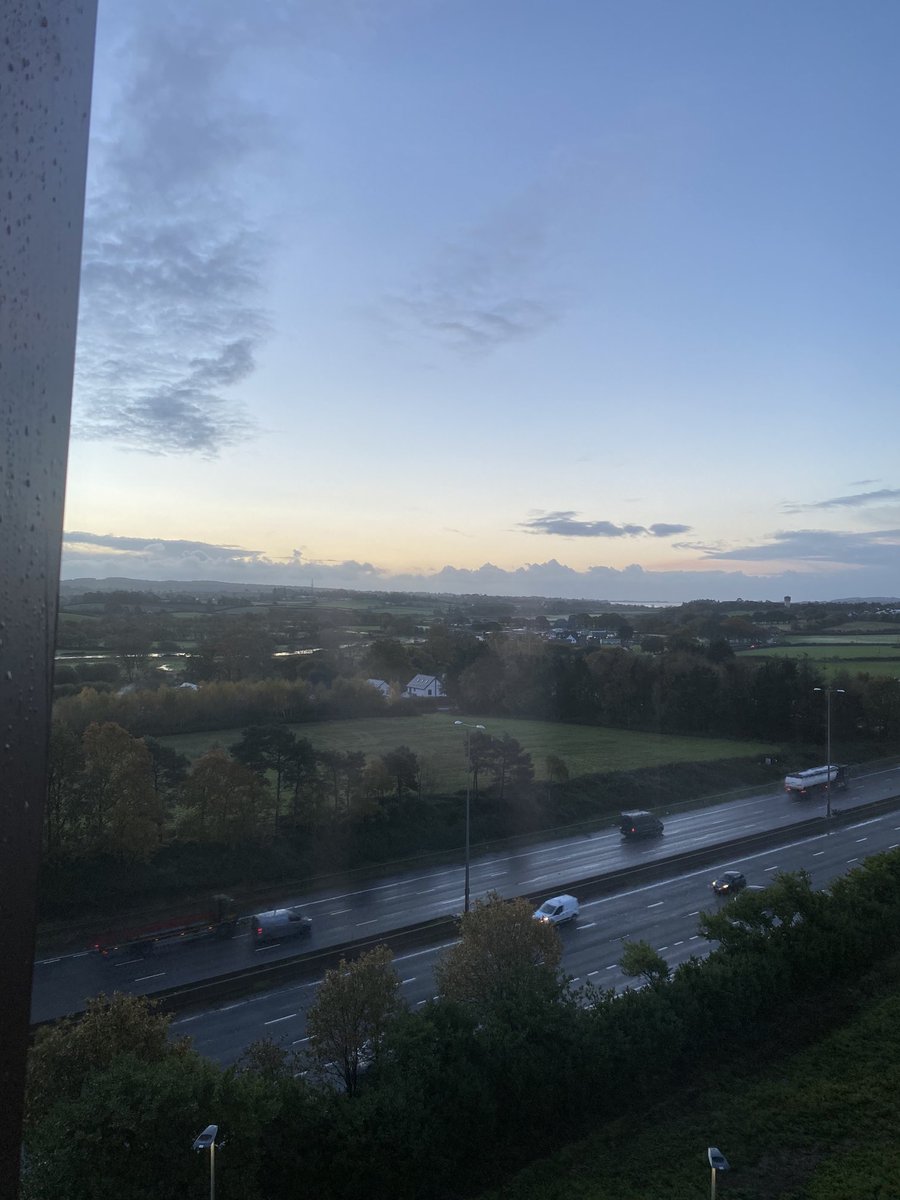 Room with a view Marriott Exeter last night. What will tonight bring?