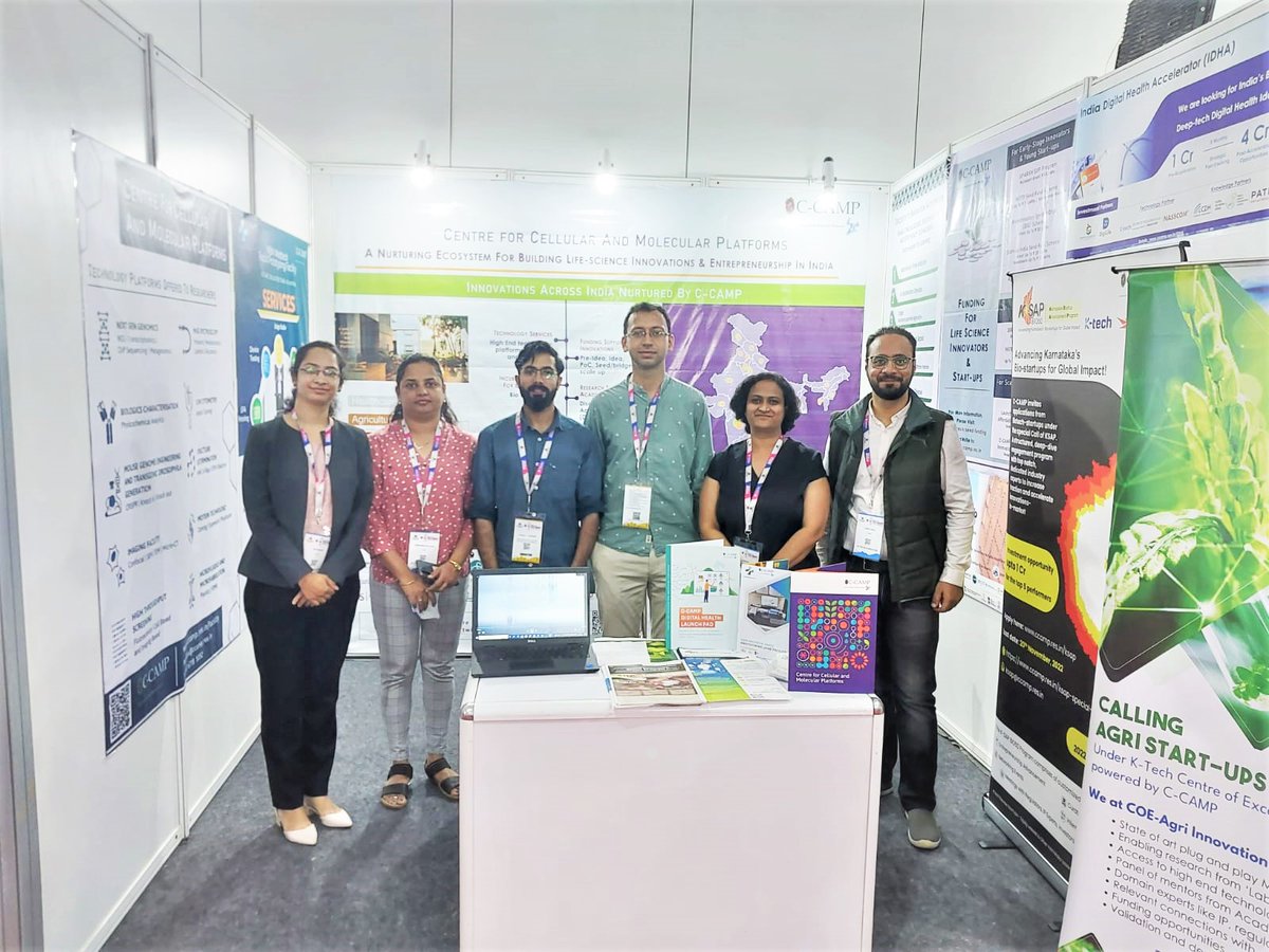CCAMP_India's tweet photo. Meet CCAMP at #BengaluruTechSummit #BTS2022 at Booth D4

Learn how we are enabling #Tech4NexGen with innovation and entrepreneurship programs and state-of-the-art platform techs to bring #nextgen technology to society

Visit us!
@blrtechsummit @ITBTGoK @drashwathcn @Taslimarif https://t.co/LMV9uqjlEl