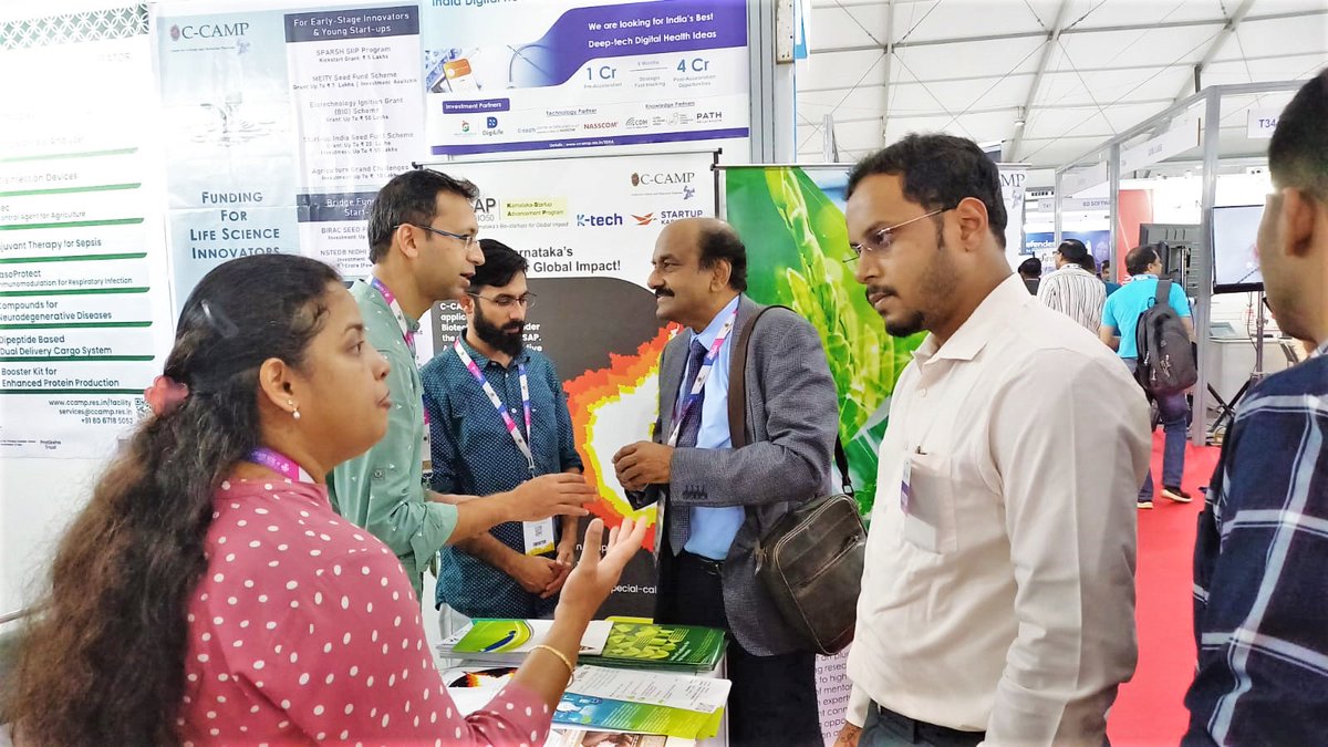CCAMP_India's tweet photo. Meet CCAMP at #BengaluruTechSummit #BTS2022 at Booth D4

Learn how we are enabling #Tech4NexGen with innovation and entrepreneurship programs and state-of-the-art platform techs to bring #nextgen technology to society

Visit us!
@blrtechsummit @ITBTGoK @drashwathcn @Taslimarif https://t.co/LMV9uqjlEl