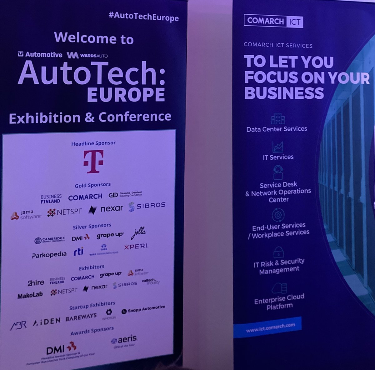 ComarchTech's tweet image. Guten Morgen München! 👋
 
The Comarch Team is already at #AutoTechEurope and can&apos;t wait to talk to you about #FinOps.

#Automotive