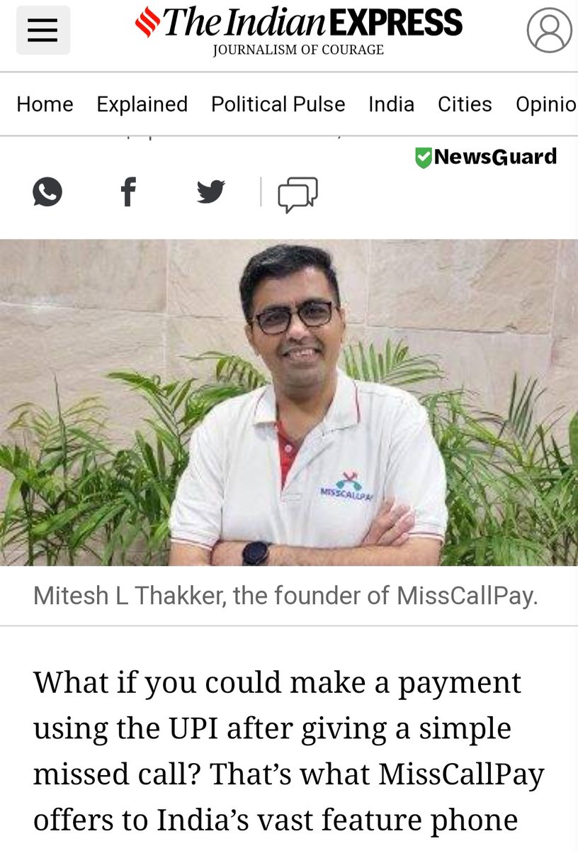 MissCallPay's tweet photo. How @MissCallPay wants to bring UPI to feature phone users, language no bar! #upi #UPI #upipayments #fintech #fintechinnovation #language #featurephone #languagenobar #panindia #easypay #gochasless #onlinepayment #pan https://t.co/Q9hhsLAo5U