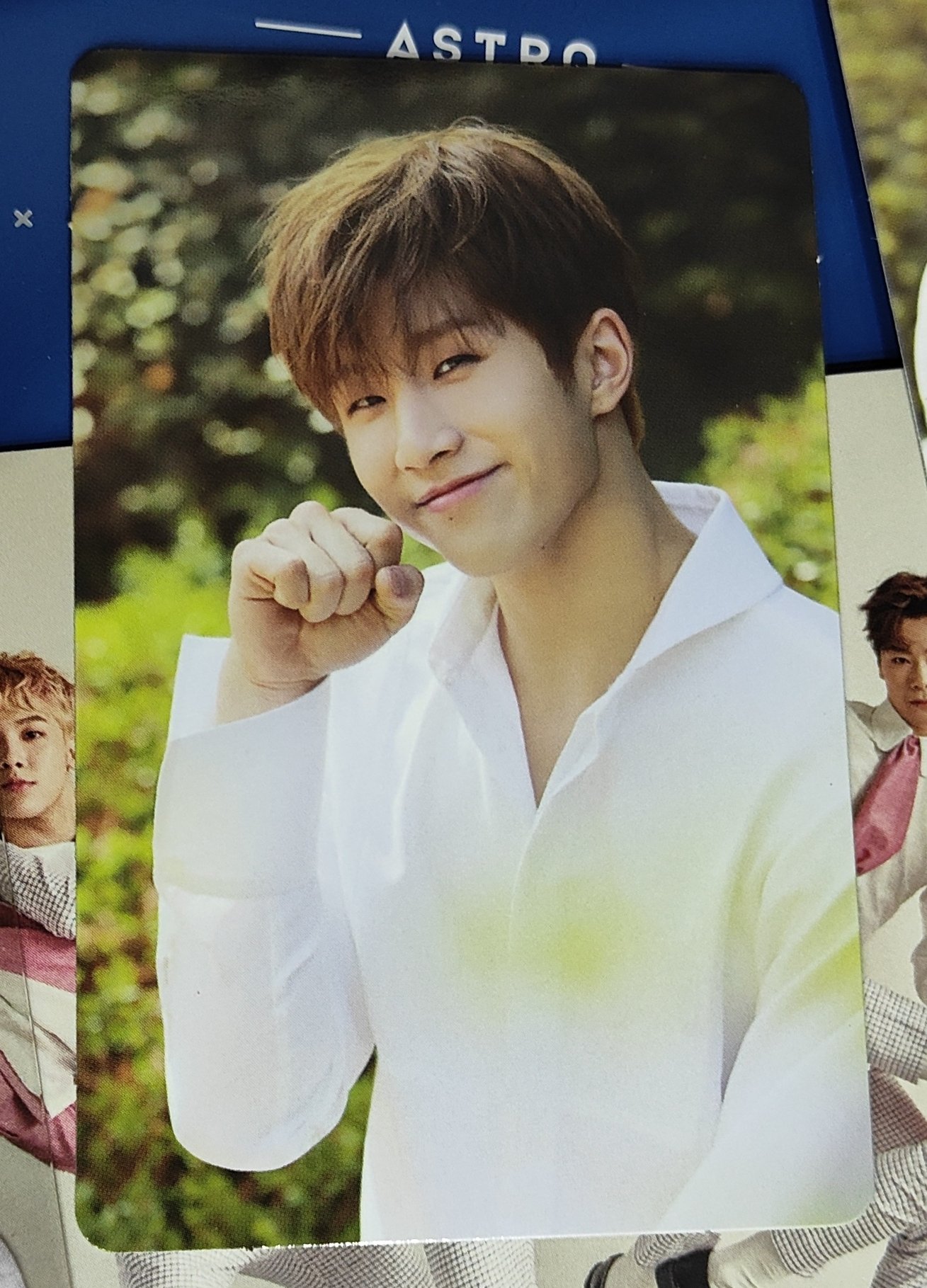 ASTRO チャウヌ ヨントン当選トレカ