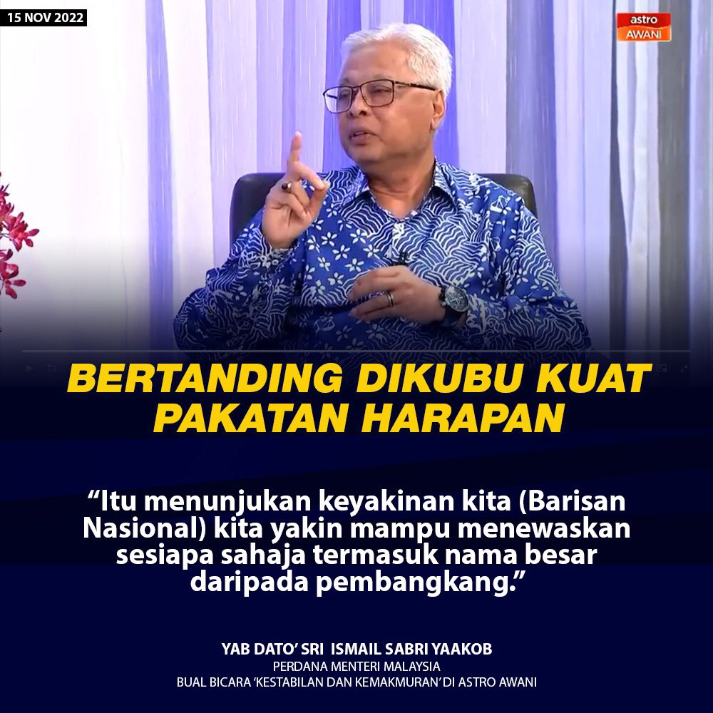 BN yakin boleh kalahkan pihak lawan