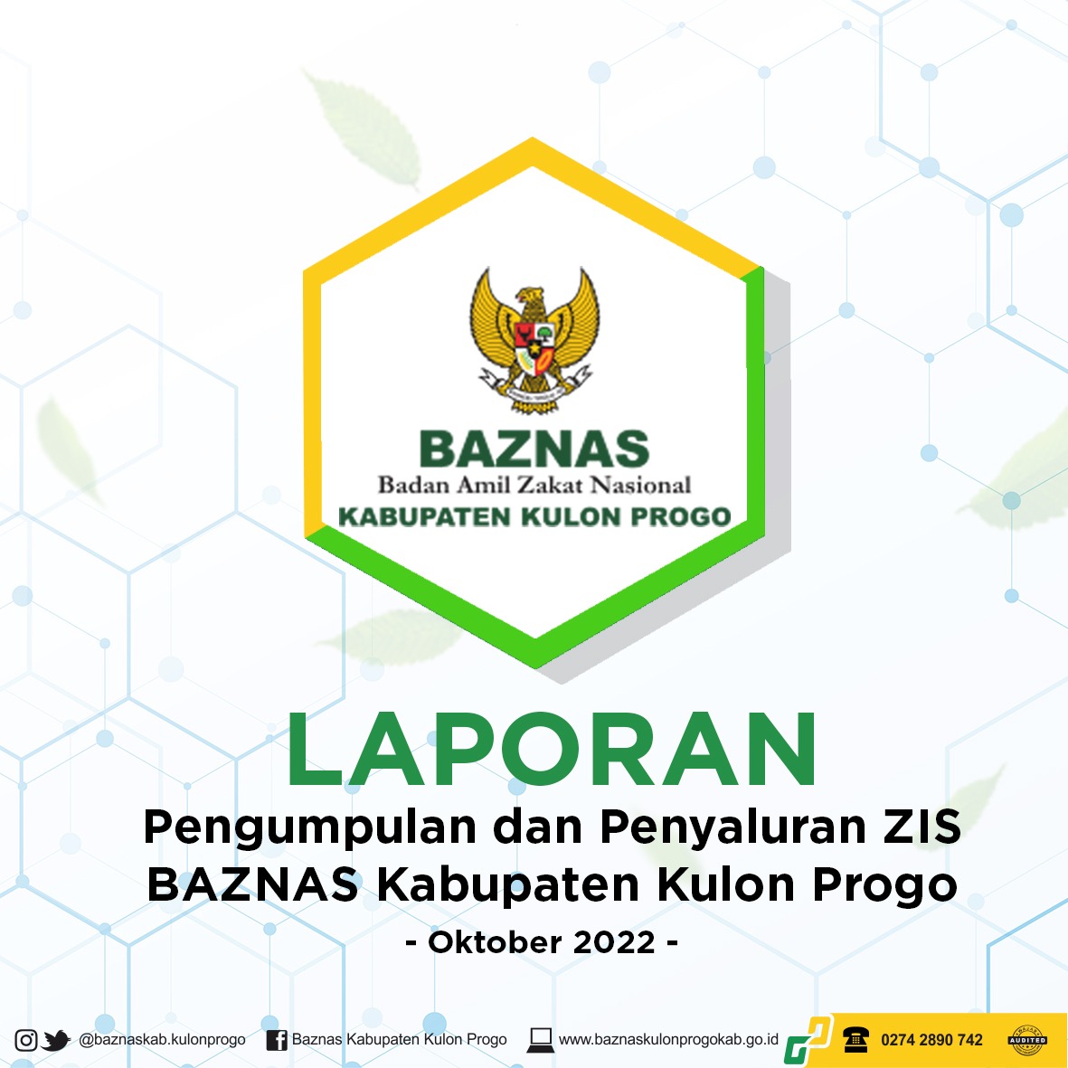 baznaskp's tweet photo. Assalamualaikum Wr. Wb.
Halo #SahabatBAZNAS ,Berikut kami sampaikan Laporan Pengelolaan Zakat, Infak, Sedekah BAZNAS Kabupaten Kulon Progo Bulan Oktober 2022 / 1444 H.

https://t.co/CvClu3rkNf https://t.co/5rT7ZNDQK5