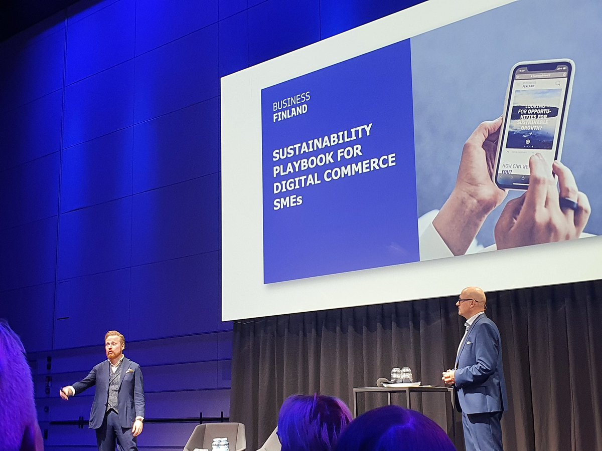 Miten vastuullisuus on suomalaisen kaupan kätketty kilpailuetu? Pohjustusta päivään tarjoavat <a href="/Mika_Syrenius/">Mika Syrenius</a> &amp; <a href="/parsama/">Leevi Parsama</a>. Aamupäivän caseissa mukana mm. <a href="/ruohonjuuri/">Ruohonjuuri</a>, <a href="/Varusteleka/">Varusteleka</a> &amp; <a href="/GlobeHope/">Globe Hope</a>. #Kauppa #vastuullisuus <a href="/BusinessFinland/">Business Finland</a>