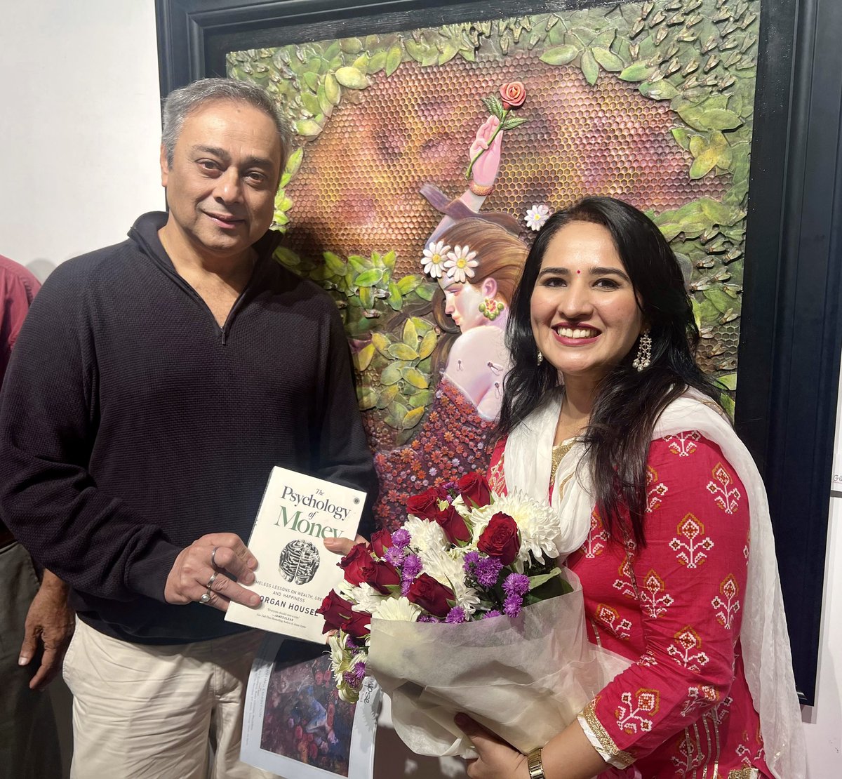 SwagataShah's tweet image. Was part beautiful Art exhibition by Vijay Raut  “Glimpse the Manifestation of Soul” With Krishna Prakash (IPS) &amp;amp; sachin Khedekar 
#artexhibition #SachinKhedekar #ipskrishnaprakash #artist #artgallery #beautiful #art #paintings #artwork