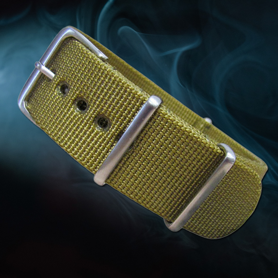 Gold Rush XII Ballistic Nylon Watch Strap w/ Brushed Hardware

🛒 ow.ly/5LVZ50Lsbw0