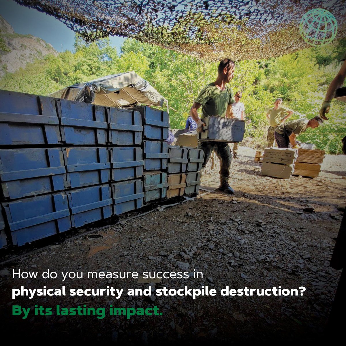cisrjmu's tweet photo. Through trust and partnerships @GoldenWestHF and @US_EUCOM help countries build sustainable programs to avoid unplanned explosions of #munitions and lower the risk of illicit diversion of #SmallArms and #LightWeapons.
#TheJournal @StateDeptPM 🇺🇸
https://t.co/oW0yCLnjq8 https://t.co/K4LQ7rk5v2