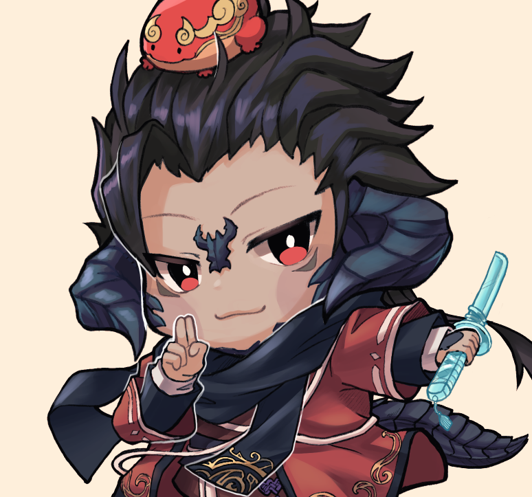 triniten's tweet photo. #Commission for my good friend Lapis! his #ffxiv Au' Ra in smol and beeg sizes lol https://t.co/Z4KWMF42fg