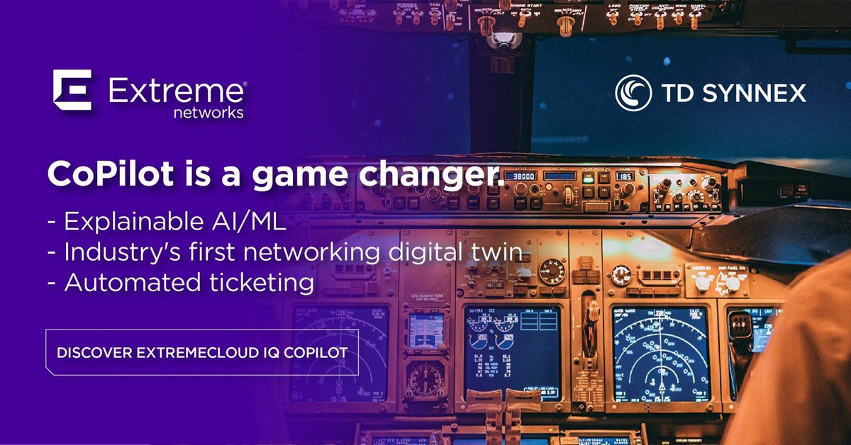 Learn how Extreme’s AIOps solution combined with the industry’s first digital twin can optimize your network: extremenetworks.com/copilot/