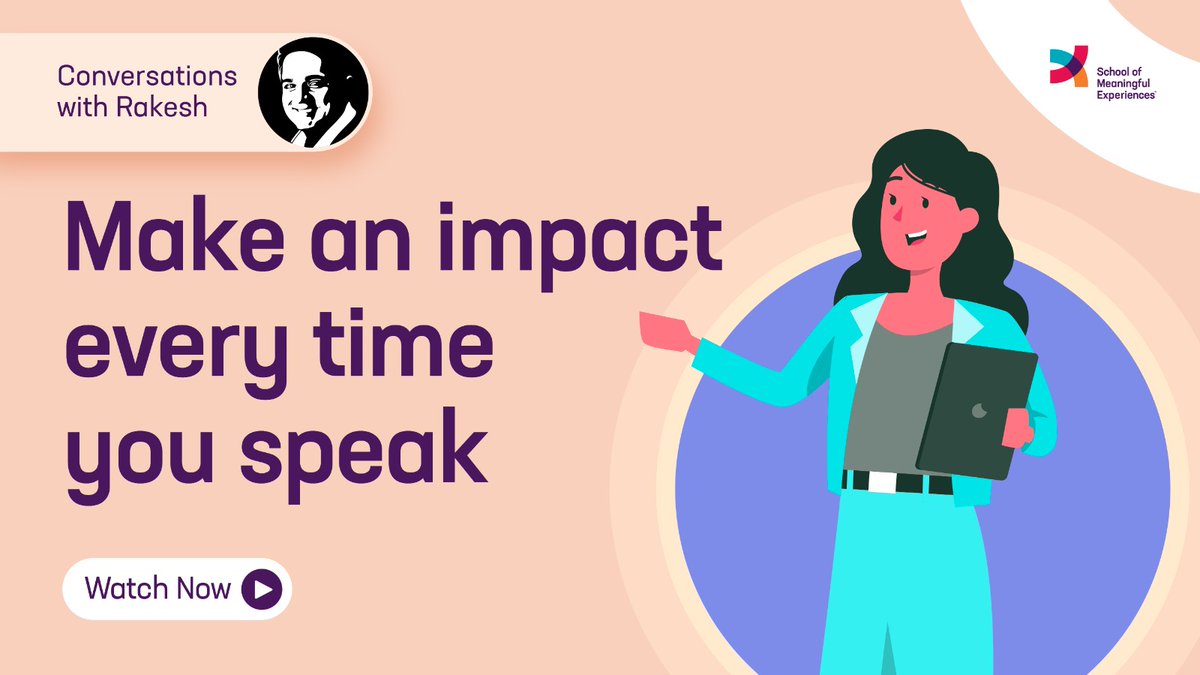 Some_education's tweet image. In his latest video, Rakesh Godhwani breaks down the myths associated with voice modulation and adds that improving it is as easy as reciting your favourite poem. Watch the video to learn more.  
#Communication #VoiceModulation #SoME

youtu.be/3NMNzvMG9CM