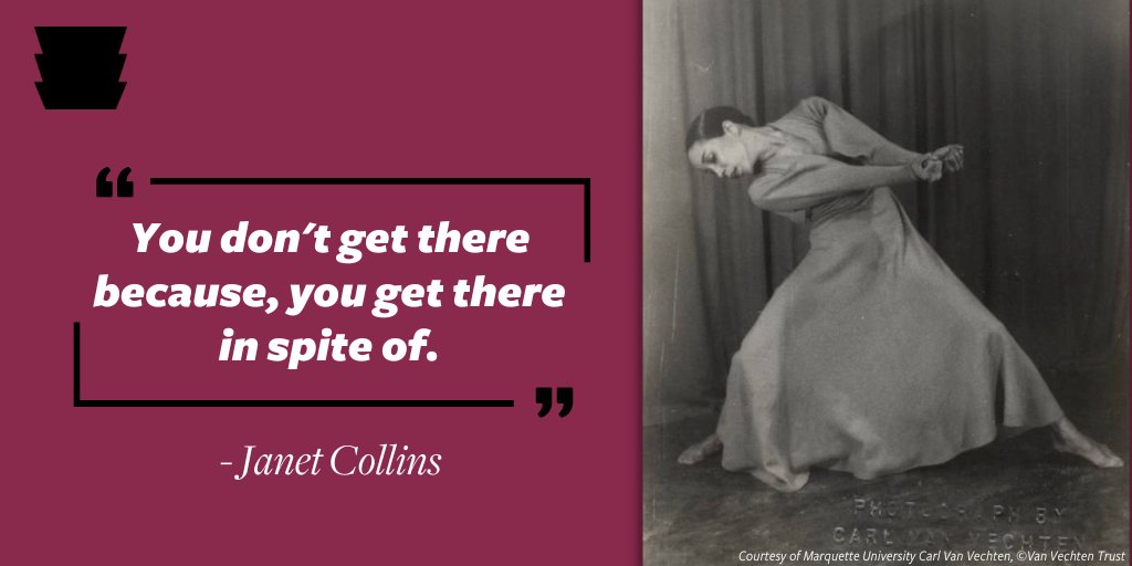 #OnThisDay in 1951, Janet Collins debuts as the first and only Black Prima Ballerina at the New York <a href="/MetOpera/">Metropolitan Opera</a> Company. Collins broke the color line in the historically white classical ballet industry. #HiddenHerstory #APeoplesJourney